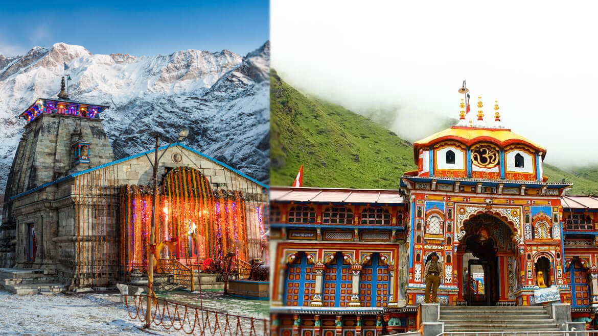 Badrinath and Kedarnath From Haridwar
